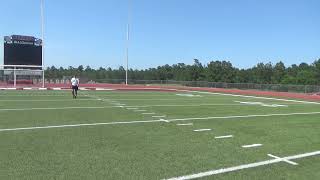 BUILD UP TO BACKWARDS REACH AND RUN