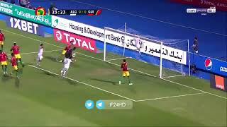 كاس امم افريقيا | الجزائر 1 × 0 غينيا | هدف اول الجزائر يوسف بلايلي اسيست بغداد بونجاح هدف رااائع HD