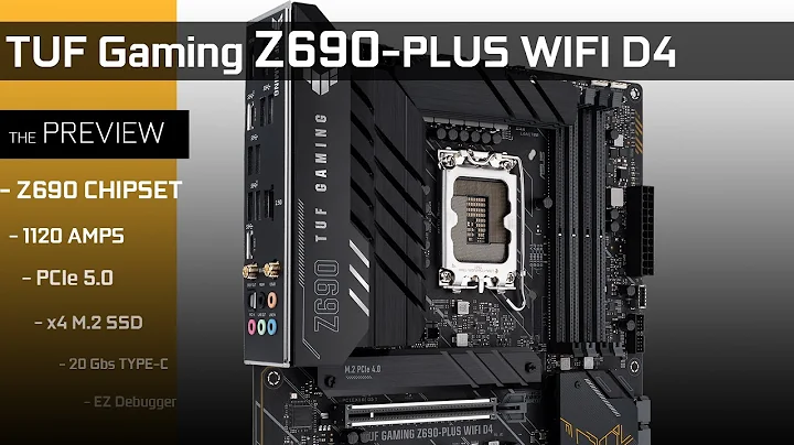 TUF Gaming Z690-PLUS WiFi D4 完整評測預告！