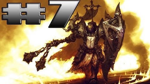 Diablo 3 RoS Crusader Full Game Leveling #7 The Caverns of Araneae