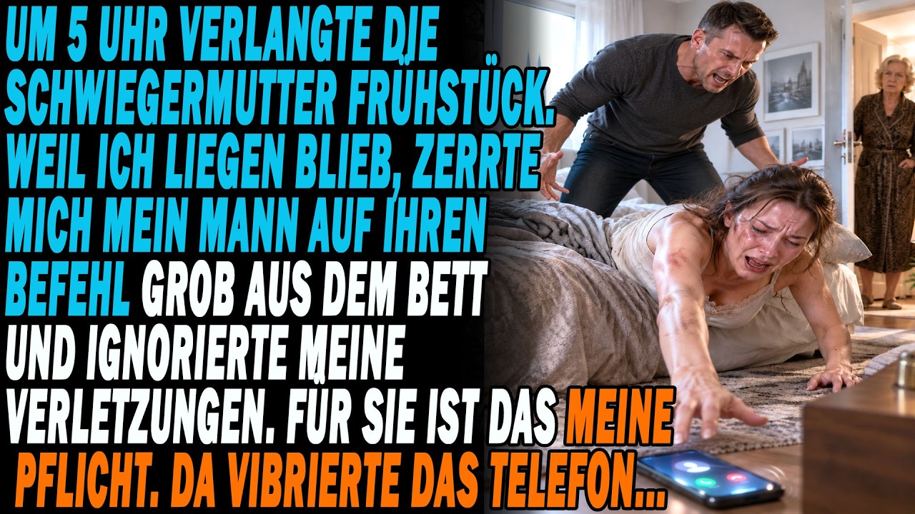 Mein Oberschenkel knallte auf den kalten Küchenboden, bevor ich überhaupt begriff, dass ich fiel. Die Hand, die meinen Oberarm packte, der Ruck, das Geräusch meines Körpers – alles verschwamm zu...