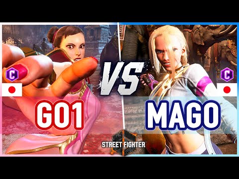 SF6 🔥 GO1 (Chun-Li) vs Mago (Cammy) 🔥 Street Fighter 6