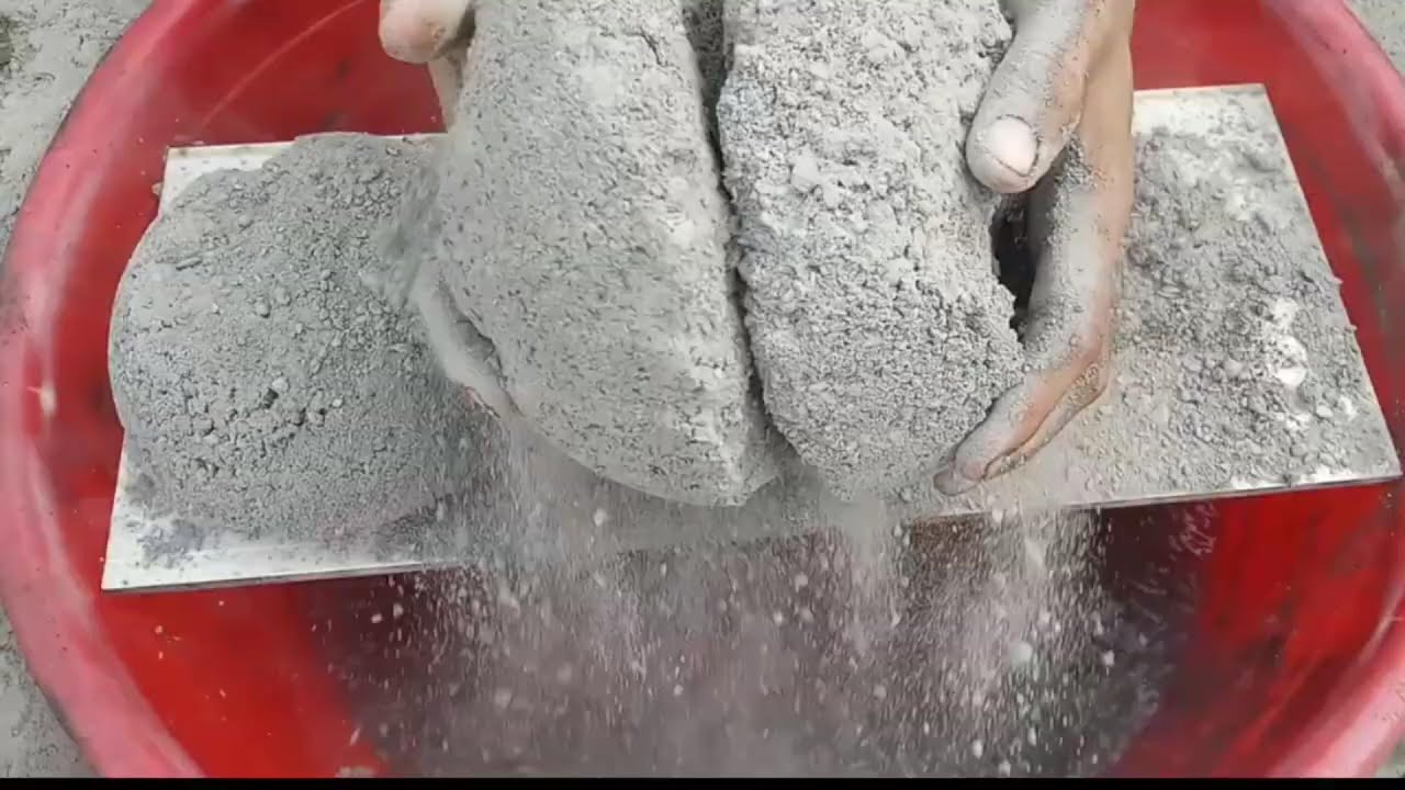Dusty GrittyTexture Smashing in Water 