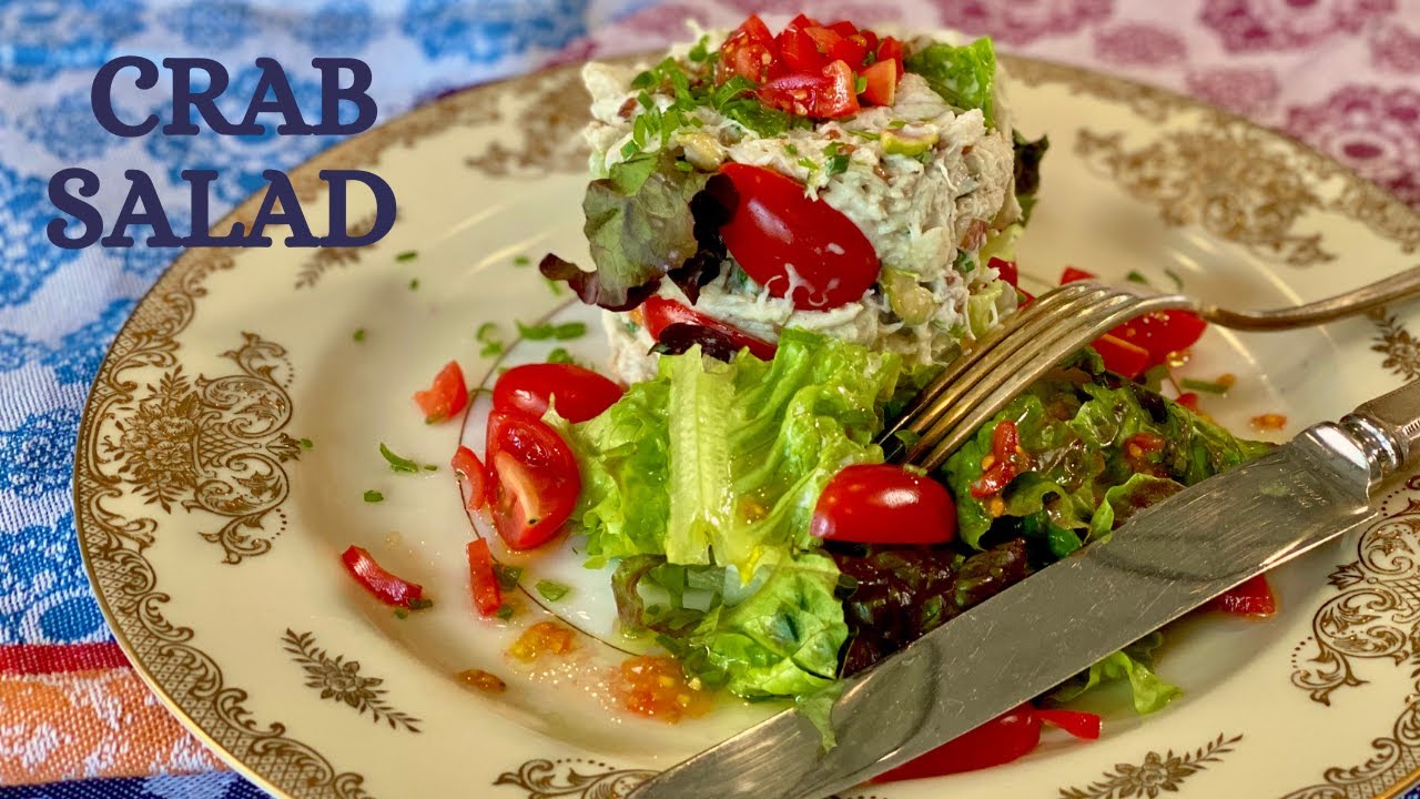 How To Make A Crab Salad YouTube