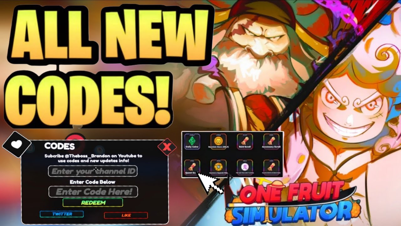 *НОВЫЕ* ВСЕ РАБОЧИЕ КОДЫ ONE FRUIT SIMULATOR В ОКТЯБРЕ 2025 ГОДА! КОДЫ ROBLOX ONE FRUIT SIMULATOR!