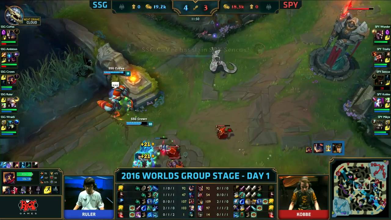 SSG vs SPY - CuVee Mechanics - 2016 Worlds