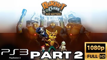 Ratchet and Clank Size Matters Gameplay Walkthrough Part 2 | PS2 Games (No Commentary Gaming)