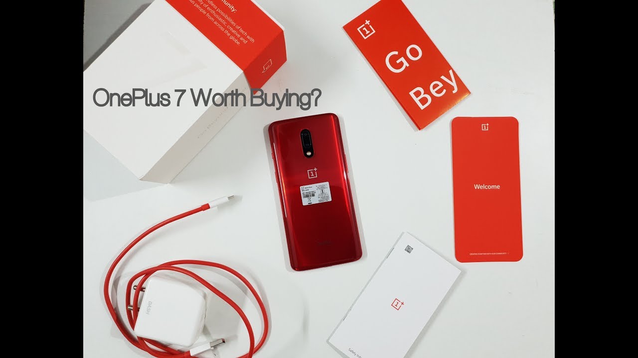 OnePlus 7 256 GB Red Unboxing india