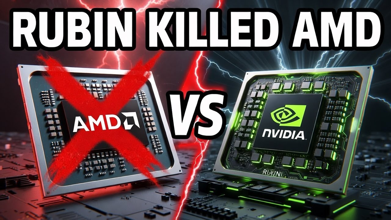 Nvidia Rubin Just ENDED AMD's AI Comeback (It's Over)