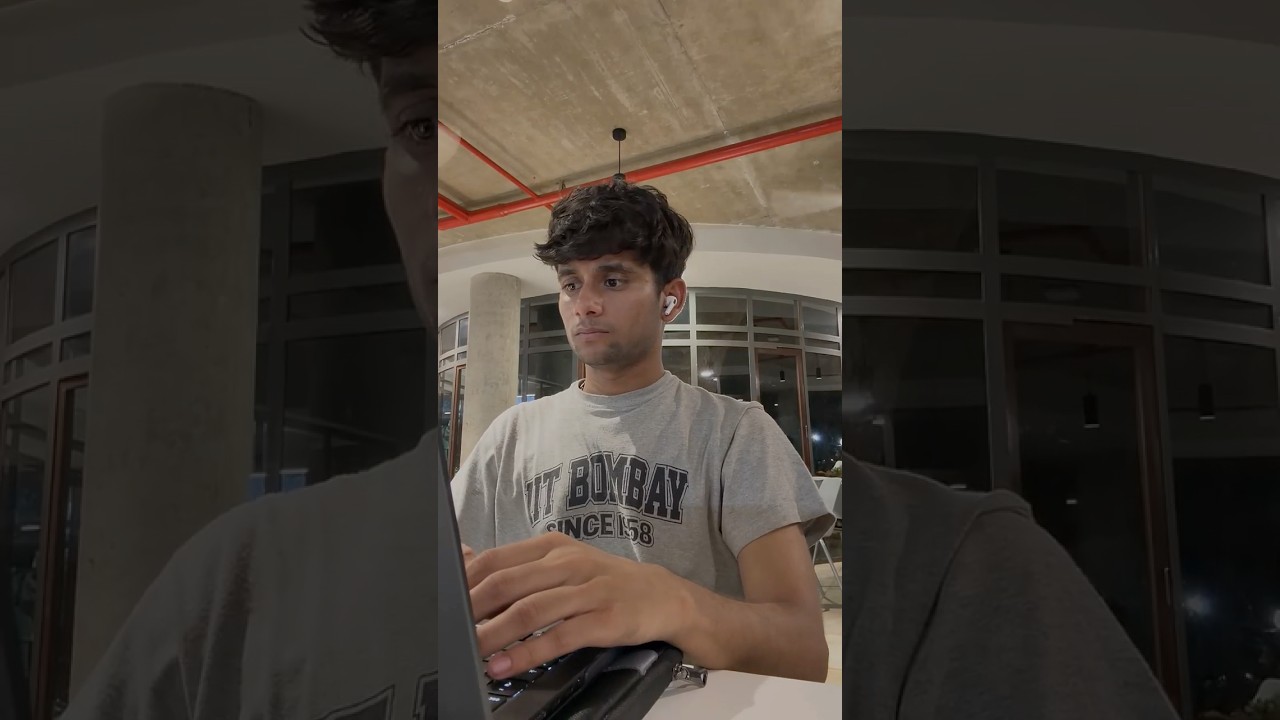 Last Exam of BTech ft IIT Bombay! #minivlog #iitbombay #humor #shorts #viral