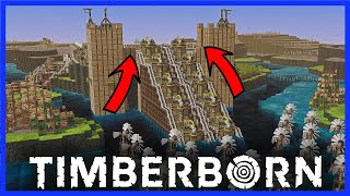 The ULTIMATE Irrigation System - ENDLESS WATER! - Ep 6 Timberborn Hard Mode