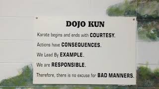 Our Dojo Kun