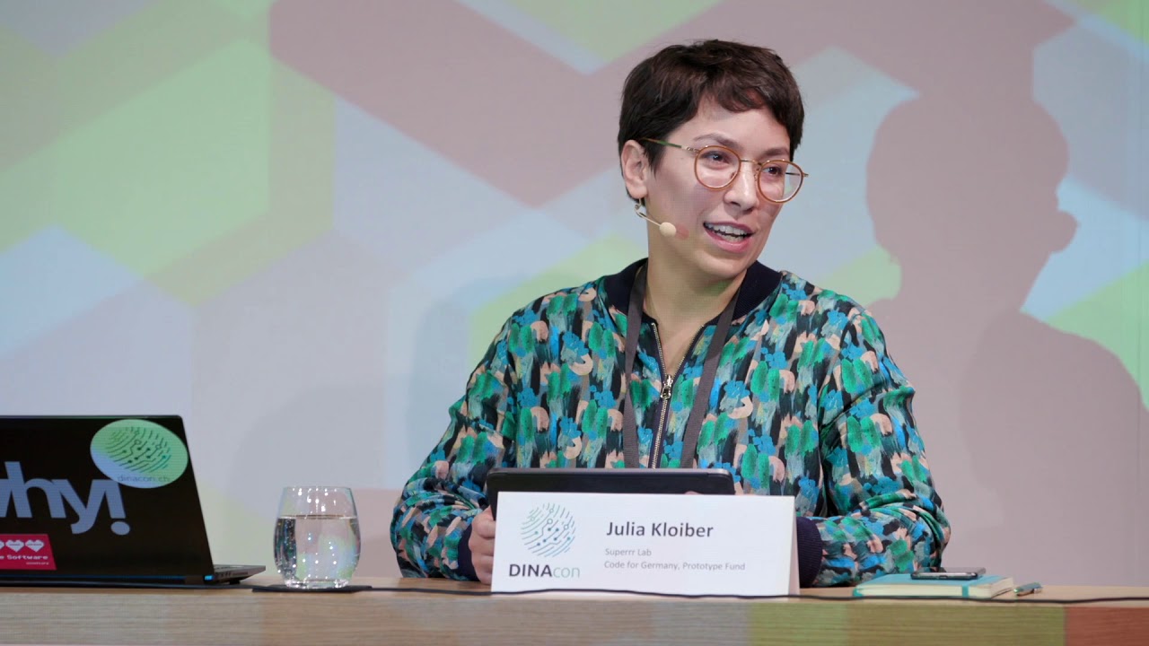 Open Source Innovationen für freie und offene Gesellschaften - Julia Kloiber - DINAcon 2019