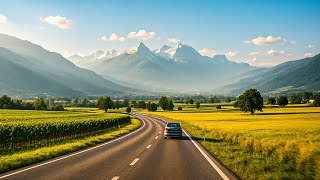 Driving through Rhine Valley in Switzerland🇨🇭☀️ Summer Landscapes - Small Villages & Towns 💎 🫶 screenshot 5