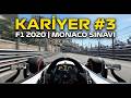 Sezonun En Zor Sınavı: Monaco Startlı Kariyer Maratonu! 🏁 #3 | F1 2020 [G29]