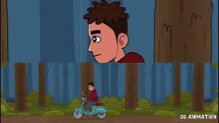 Tersesat Di Kampung Pocong - Cerita Movie Misteri - Animasi Horor