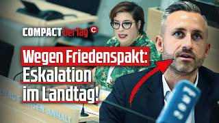 Wegen Friedenspakt: Eskalation im Landtag!💥