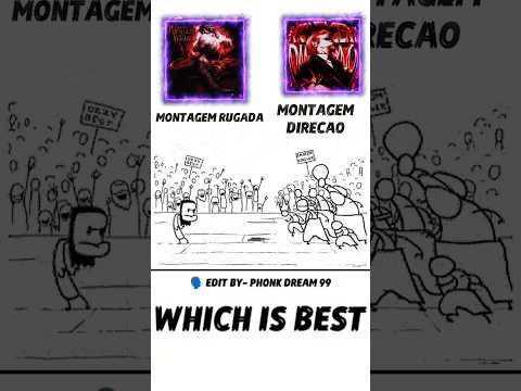 MONTAGEM DIRECAO VS MONTAGEM RUGADA PHONK Phonkdrift Phonkmusic Trending Foryou 