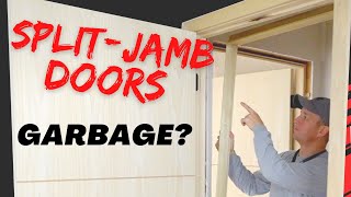 WHAT WAS I THINKING??? | STAIN GRADE Splitjamb Doors???