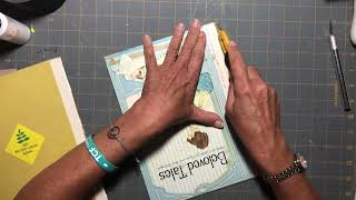 📖 How To Make A Junk Journal Part  6 || Making The Cover and Expanding the Spine...