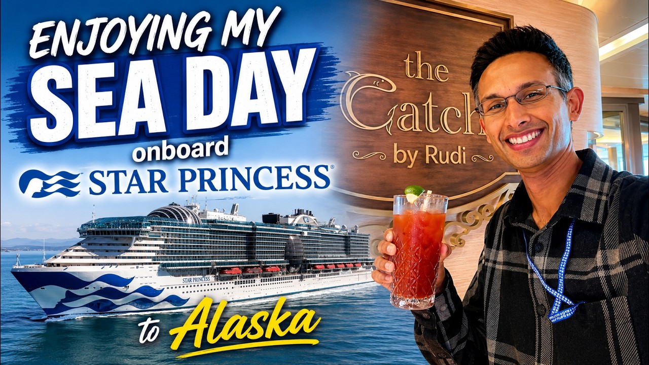 Enjoying My First Sea Day onboard Star Princess to Alaska