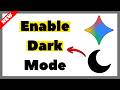 How to Enable Dark Mode on Gemini (2026) – Switch to Dark Theme Easily