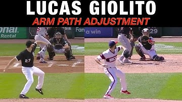 Giolito Arm Path Adjustment From 2018 to 2019