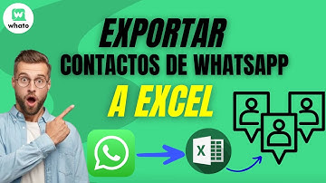 Cómo exportar contactos de WhatsApp a Excel fácilmente | Método rápido y fácil