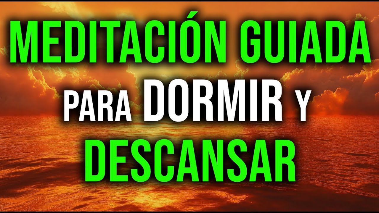 MEDITACIÓN GUIADA para DORMIR y DESCANSAR La Mente 🌷 - YouTube