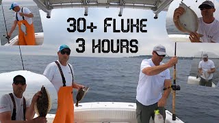 Fluke Fishing | Quantity Day | 30 plus fish in a few hours