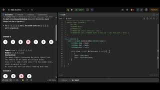 Delete a Middle node of LinkedList