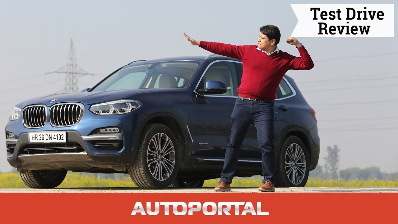 Bmw X3 Test Drive Review Autoportal Youtube