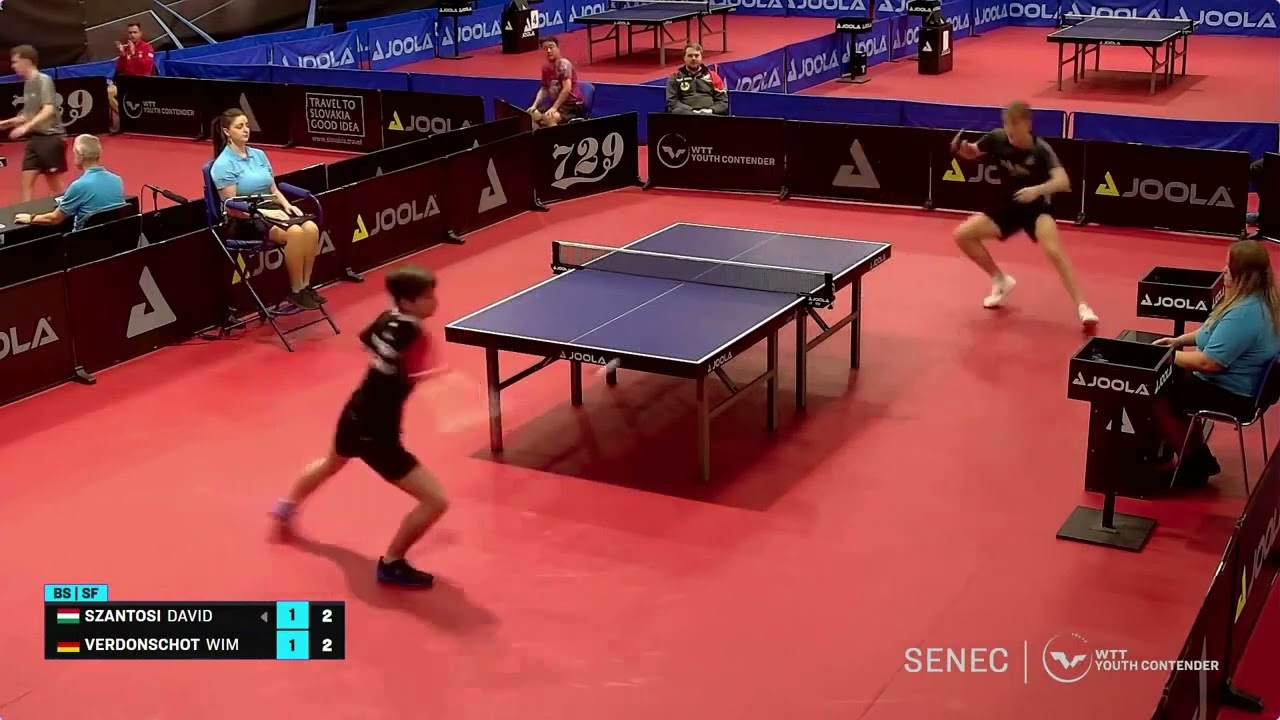 Wim Verdonschot (GER) vs David Szantosi (HUN) | U19 SF | 2024 WTT Youth Contender Senec
