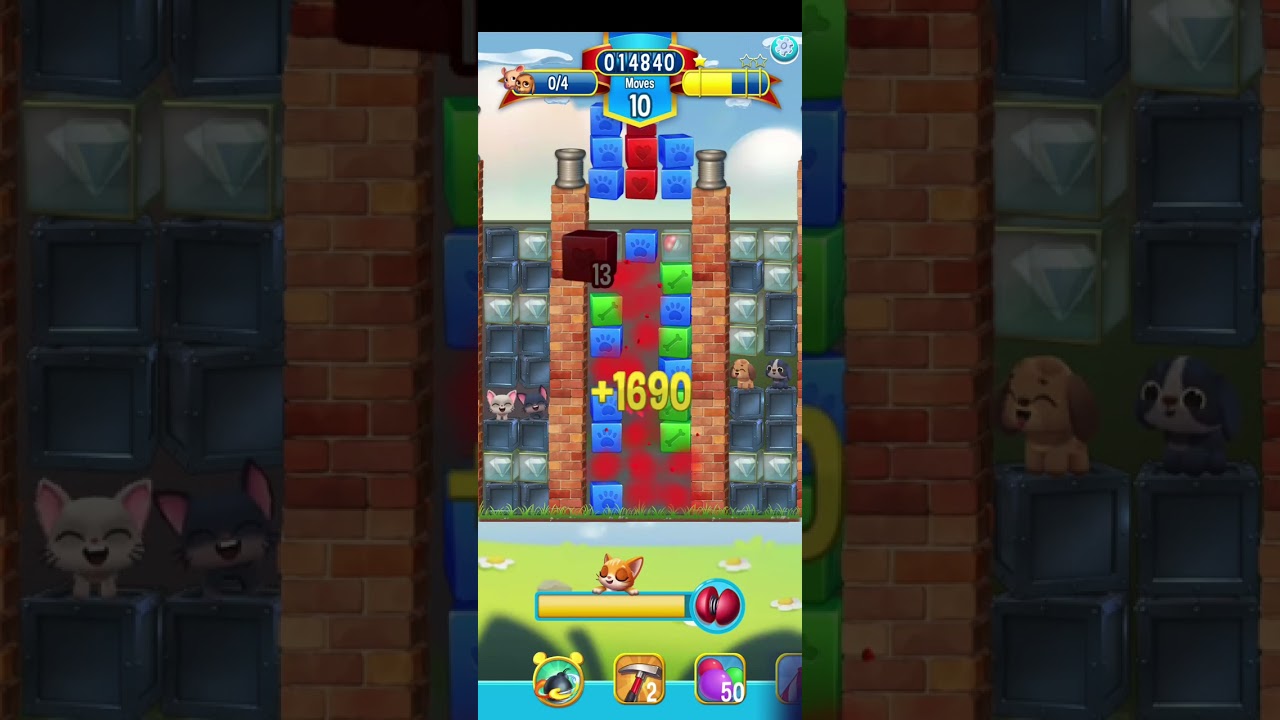 Pet Rescue Saga level 4824 no boosters