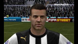 FIFA 12-Newcastle United Player Faces (HD)