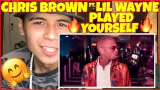 Chris Brown Ft. Lil Wayne - Played Yourself (Official Music Video) | Reaction Therapy