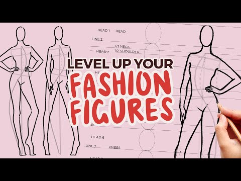 How To Draw Different Fashion Figure Poses | Tutorial - Youtube