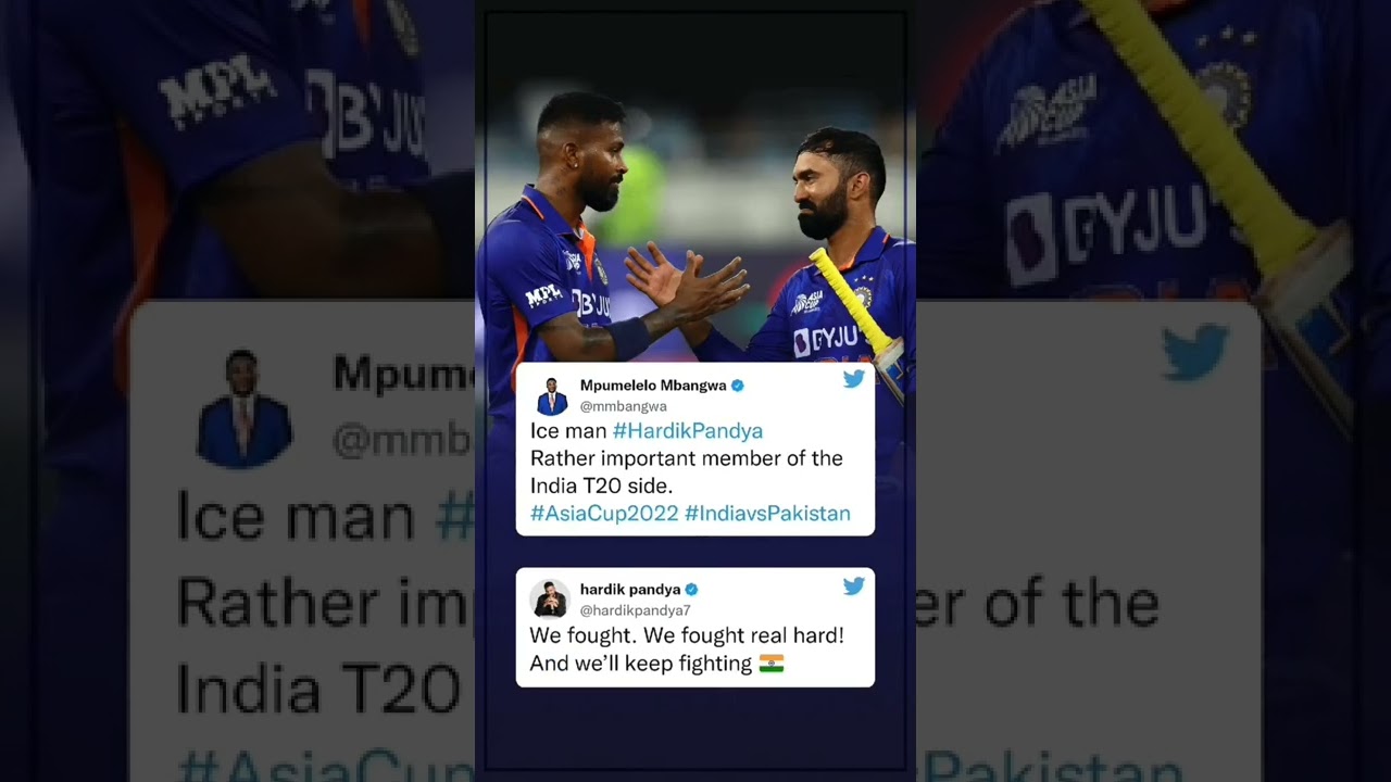 Enjoyed the game last night?#cricket #India #Pakistan #INDvPAK #AsiaCup #AsiaCup2022