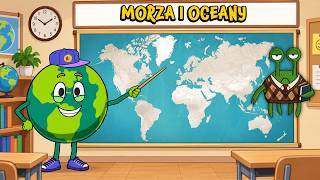 Morza i Oceany - Dlaczego woda jest słona? Film Edukacyjny Dla Dzieci