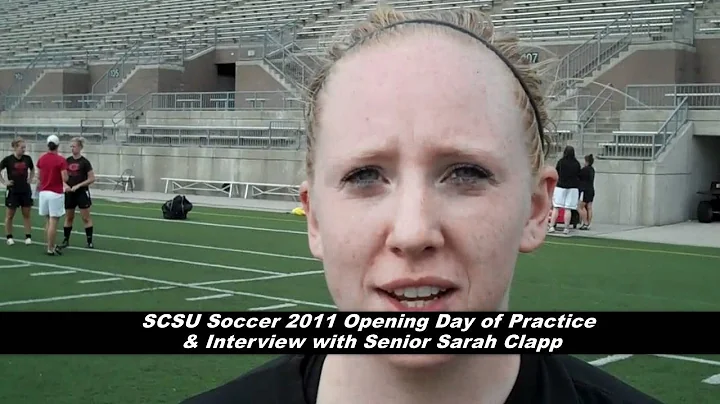 SCSU Soccer Interview with Sarah Clapp