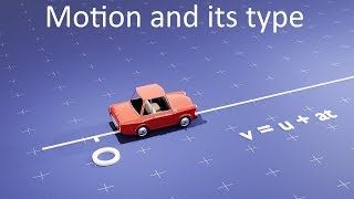Motion and its type | 3d animated explanation || 11th physics | Motion in a strainght line