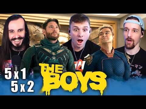 THE BOYS 5x1-5x2 REACTION!! "Fifteen Inches of Sheer Dynamite" & "Teenage Kix"
