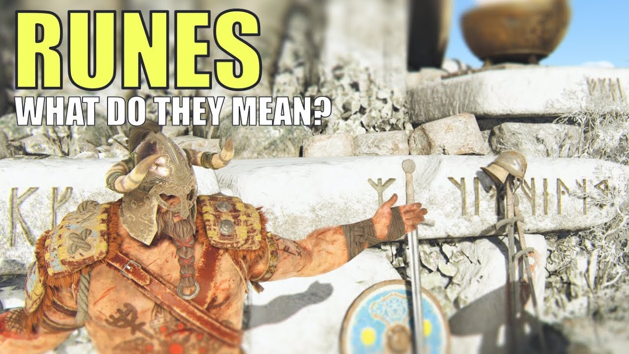 For Honor: Runes (What do they mean?) - YouTube