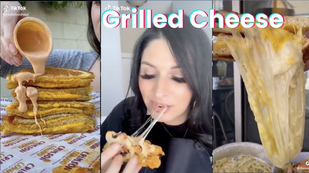 TIK TOK GRILLED CHEESE VIDEOS for when it's 2am and you only have