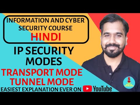 IP Security Modes : Transport Mode and Tunnel Mode Explained in Hindi