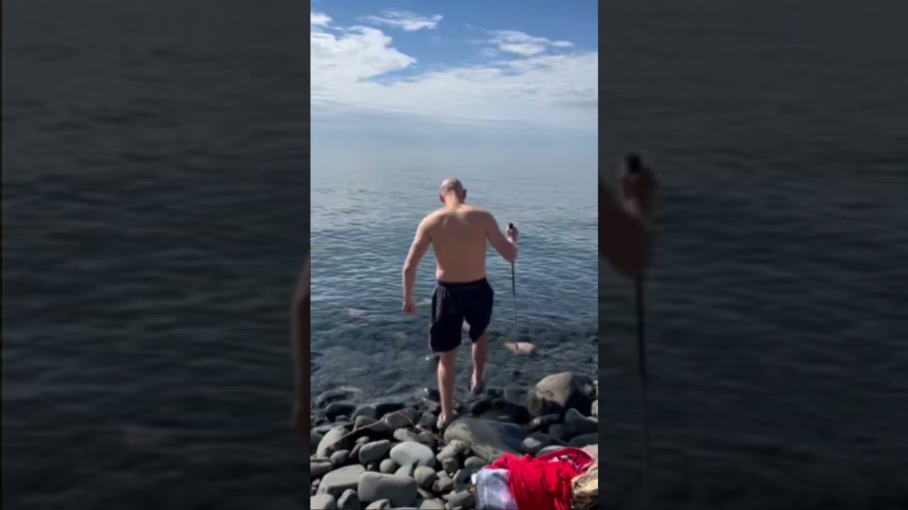 Lake Superior morning swim