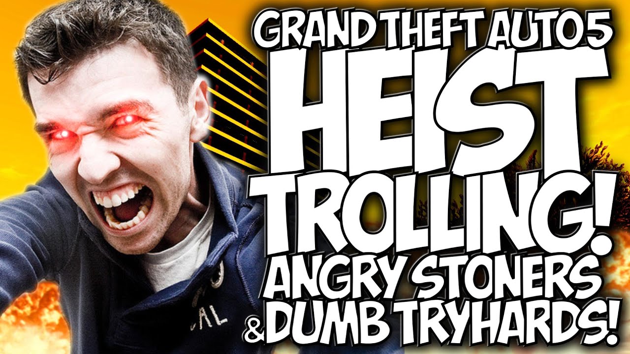 GTA 5 "ОГРАБИТЕЛЬНЫЙ ТРОЛЛИНГ"!! ЗЛЫЕ ТРЕЙХАРДЫ И ТУПЫЕ ТРАЙХАРДЫ! ЭПИЧЕСКАЯ ГНЕВЬ И РЕАКЦИИ!