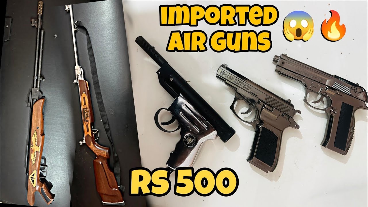 CHEAPEST AIRGUN IN DELHI 😱| Air rifles, pistols and PUBG Gun