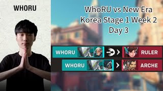 Whoru Pov Vs New Era Rialto Korea Stage 1, Week 2, Day 3