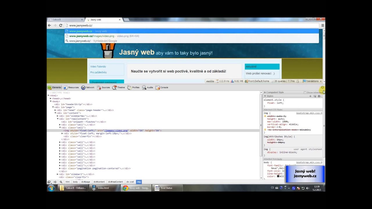 Základy webového programování v HTML - tutoriál č.8 - odkazování a ...